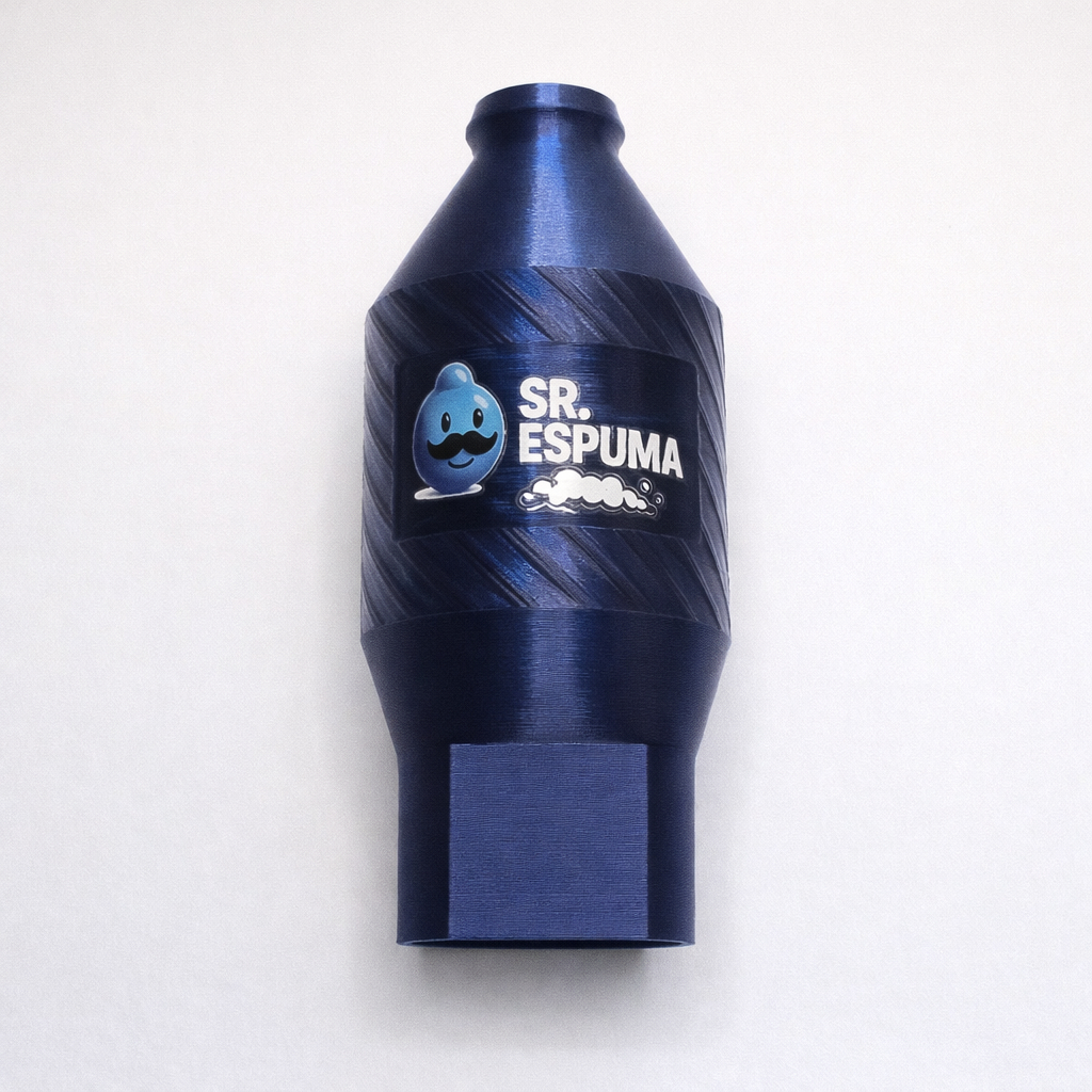 Bico Pulverizador Gerador De Espuma Manual Para Compressor De Ar Sr. Espuma Uso Profissional