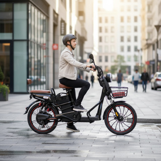 Bicicleta Elétrica 48V 500W Preta Importway Alarme Antifurto Velocidade 42kmh Alta Autonomia Bateria Removivel Scooter em Oferta na Shopee