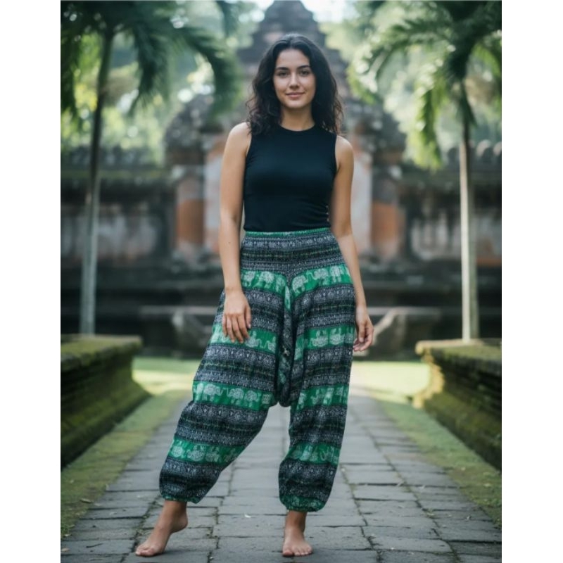 Calça saruel indiana yoga unissex free size importadas