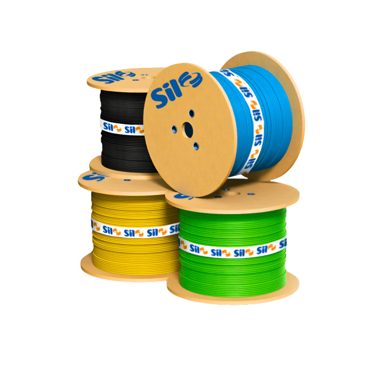 Fio 10mm Sil Cabo Flexível  Com 40m Metros Cores Diversas Preto