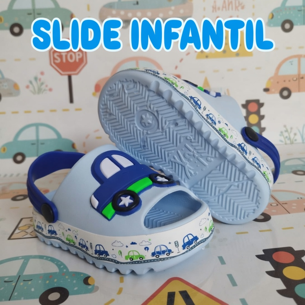 Sandália Infantil Menino Papete Leve Confortável e Macia em Oferta na Shopee