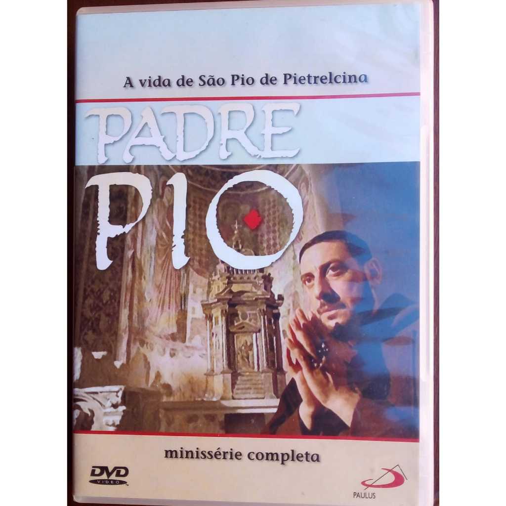 DVD Original – Padre Pio: Minissérie Completa (2000) Uma jornada de fé, milagres e devoção. A vida do santo...