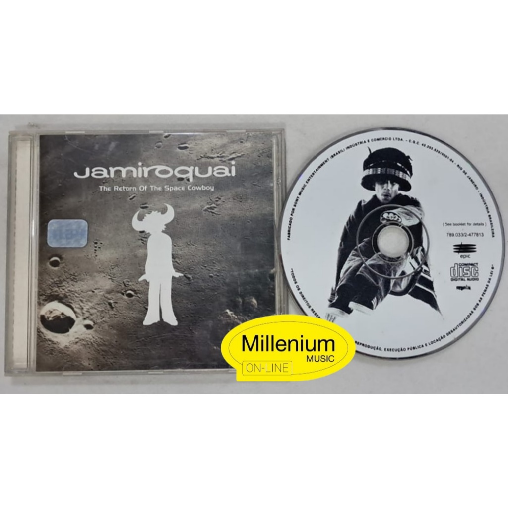 CD Jamiroquai The Return Of The Space Cowboy 1994 Original Gravadora Colecionador  Em Bom Estado