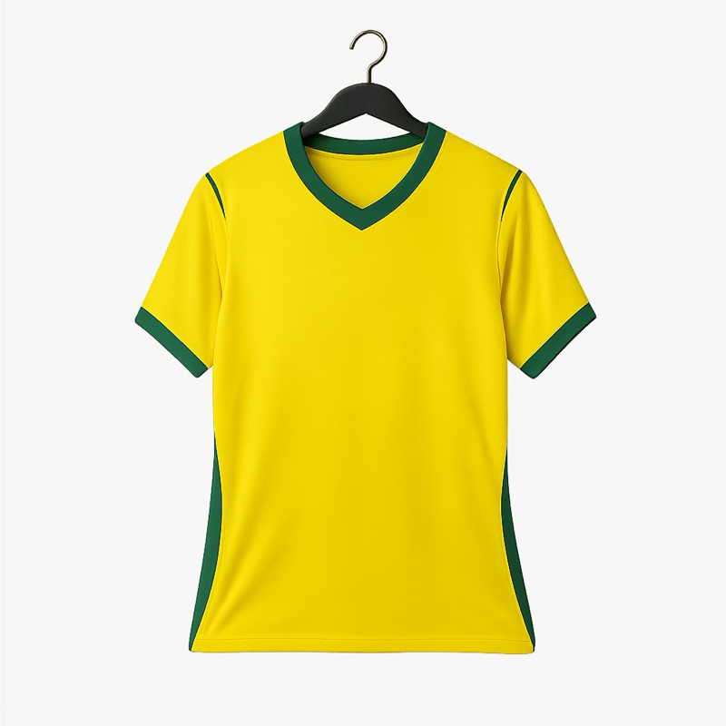 Camisa estilo seleção Brasileira Amarela
