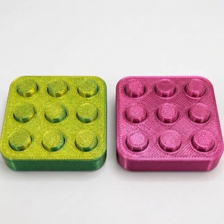 Brinquedo Sensorial Plástico Bolha Apertar Fidget Toy Relaxante Ansiedade TDAH Autismo Infantil Adulto Stress Interativo