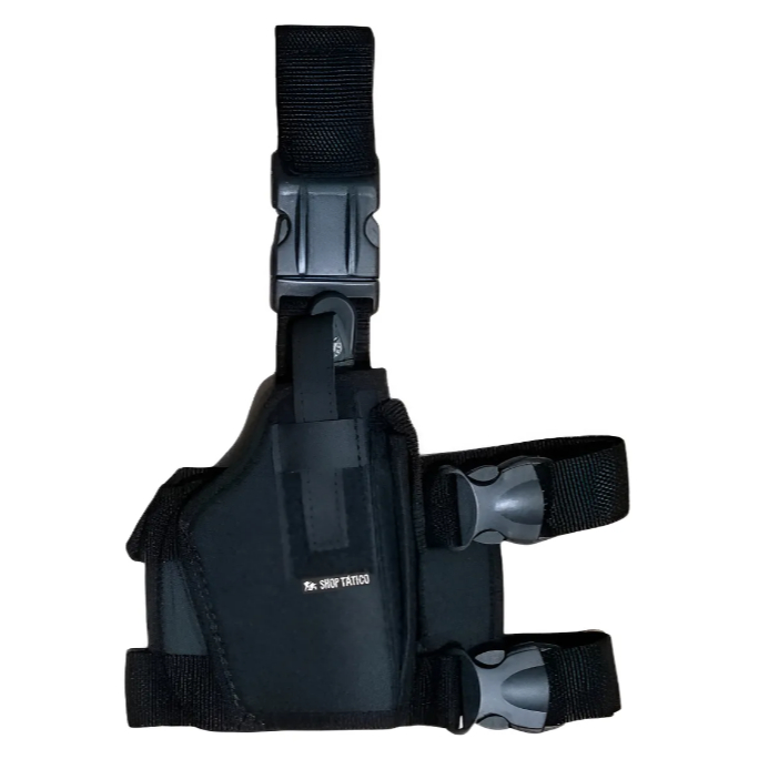 Coldre Pistola Spark Taser Arma Não Letal Choque Robocop Preto