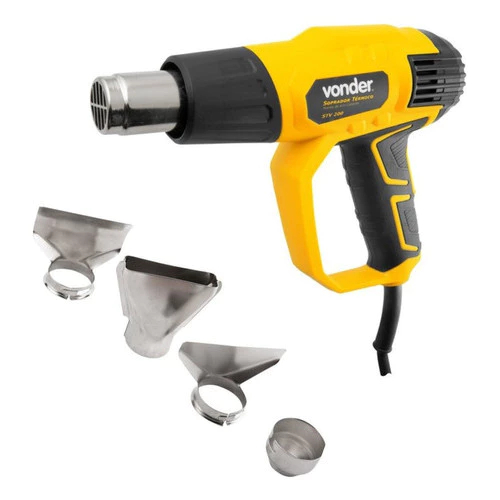 Soprador Térmico Vonder 127V - 2000w Profissional 550º C/ 3 Estágios Alta Temperatura + Acessórios · foto 2