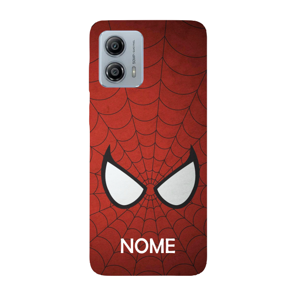 Capinha para Moto G53 Anti Impacto Personalizada - Homem Aranha Spider Man com nome
