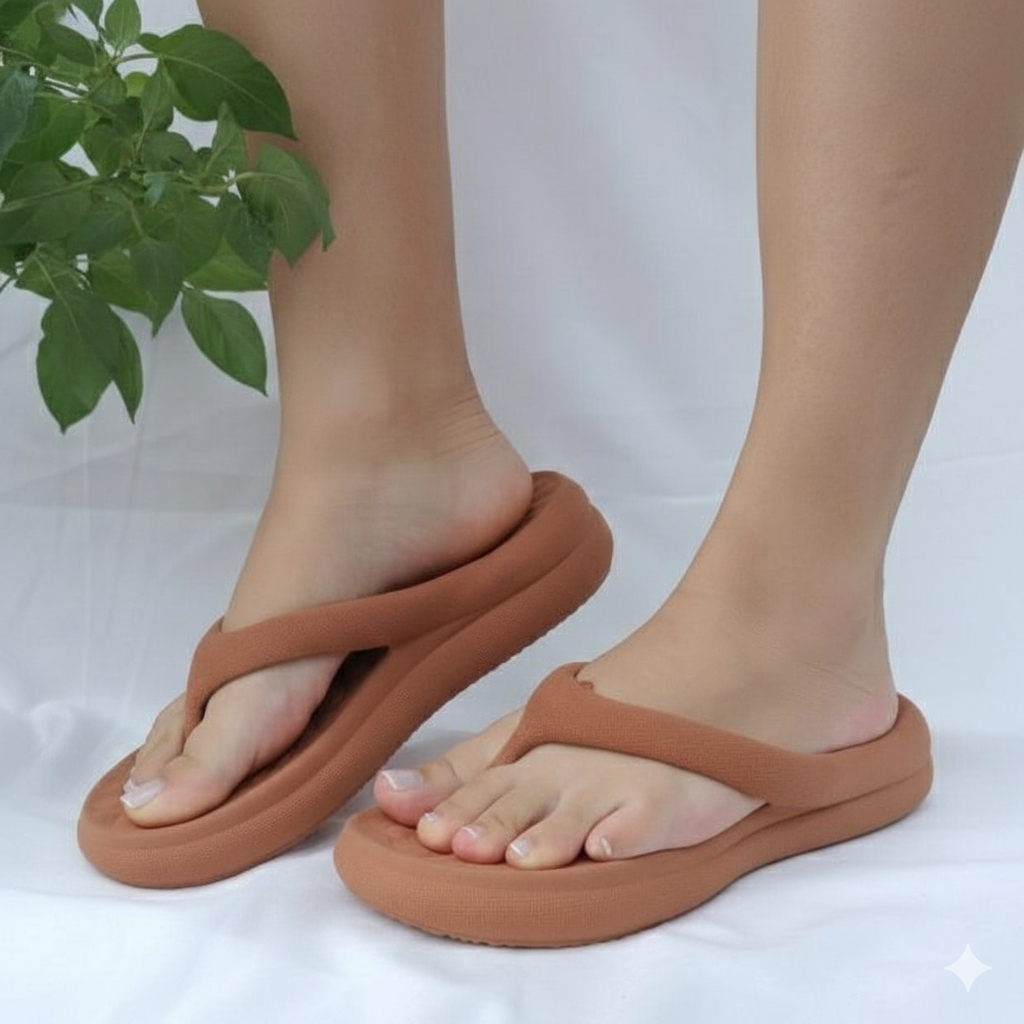Chinelo Nuvem Feminino Ortopédico Picady Massageador Estiloso Picady
