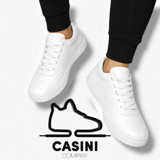 Tênis Branco Masculino Casual Novo Lançamento em Oferta na Shopee