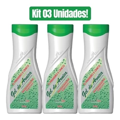 KIT 3 UNIDADES GEL DE ARNICA 200g NATU LIFE COSMÉTICOS