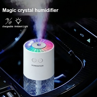 Mini Umidificador De Ar Com Projecção Aromatizador De Ambiente Purificador USB Portátil 200ML UM008 em Oferta na Shopee