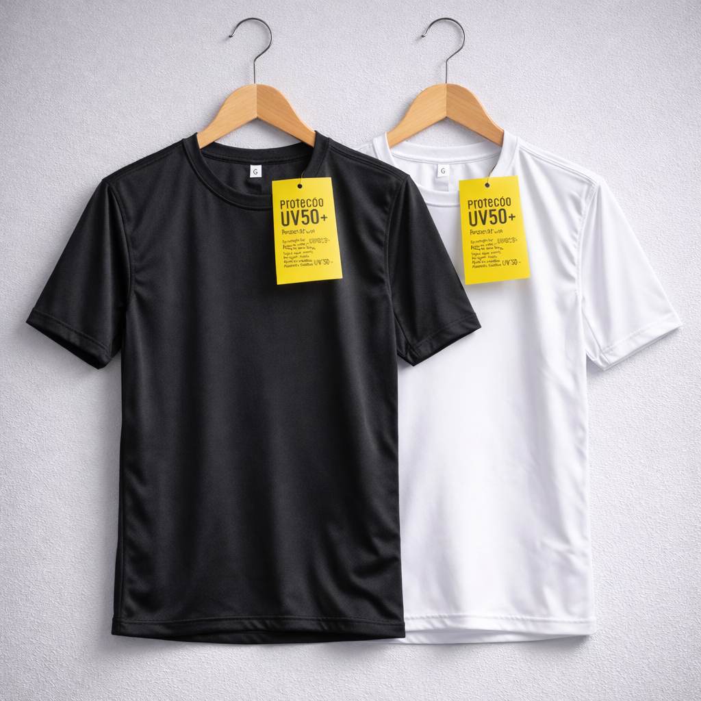 Kit 2 Camisetas UV50+ Masculina Dry Fit Proteção Solar Academia Treino Conforto