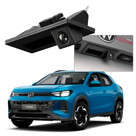 Camera de Ré Volkswagen Original Linha Vw Nivus 2021 a 2026 - T-Cross 2019 a 2026 - Tera - Virtus 2018 a 2026