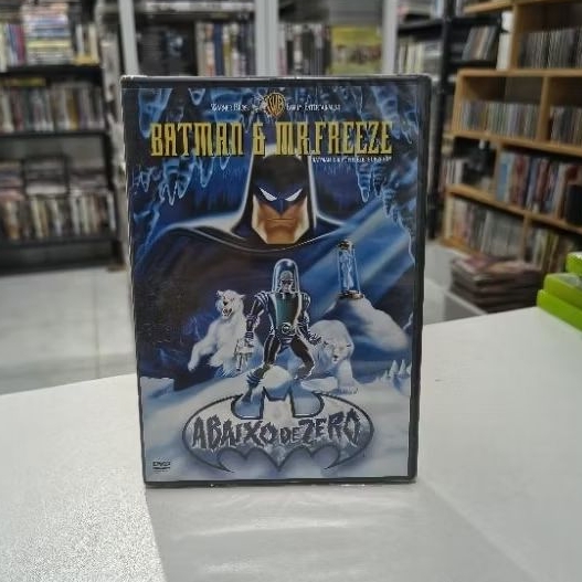 DVD BATMAN E MR. FREEZE - ABAIXO DE ZERO (LACRADO/DUBLADO)
