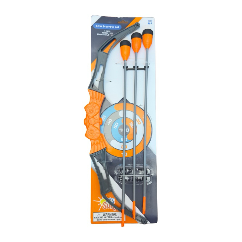 Arco e Flecha Infantil Kit Completo Brinquedo Radical + Alvo Diversão Criança