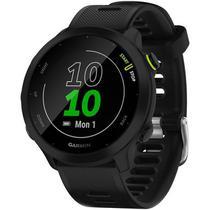 Relógio Garmin Forerunner 55 GPS Corrida Monitor Cardíaco Bateria 14 Dias Smartwatch Esportivo