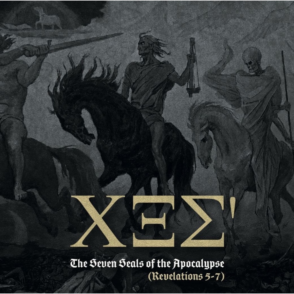 CD XES' χ ξ ς’ (666) - The Seven Seals of the Apocalypse Fã Sakis Tolis, Batushka, BEHEMOTH, mgla