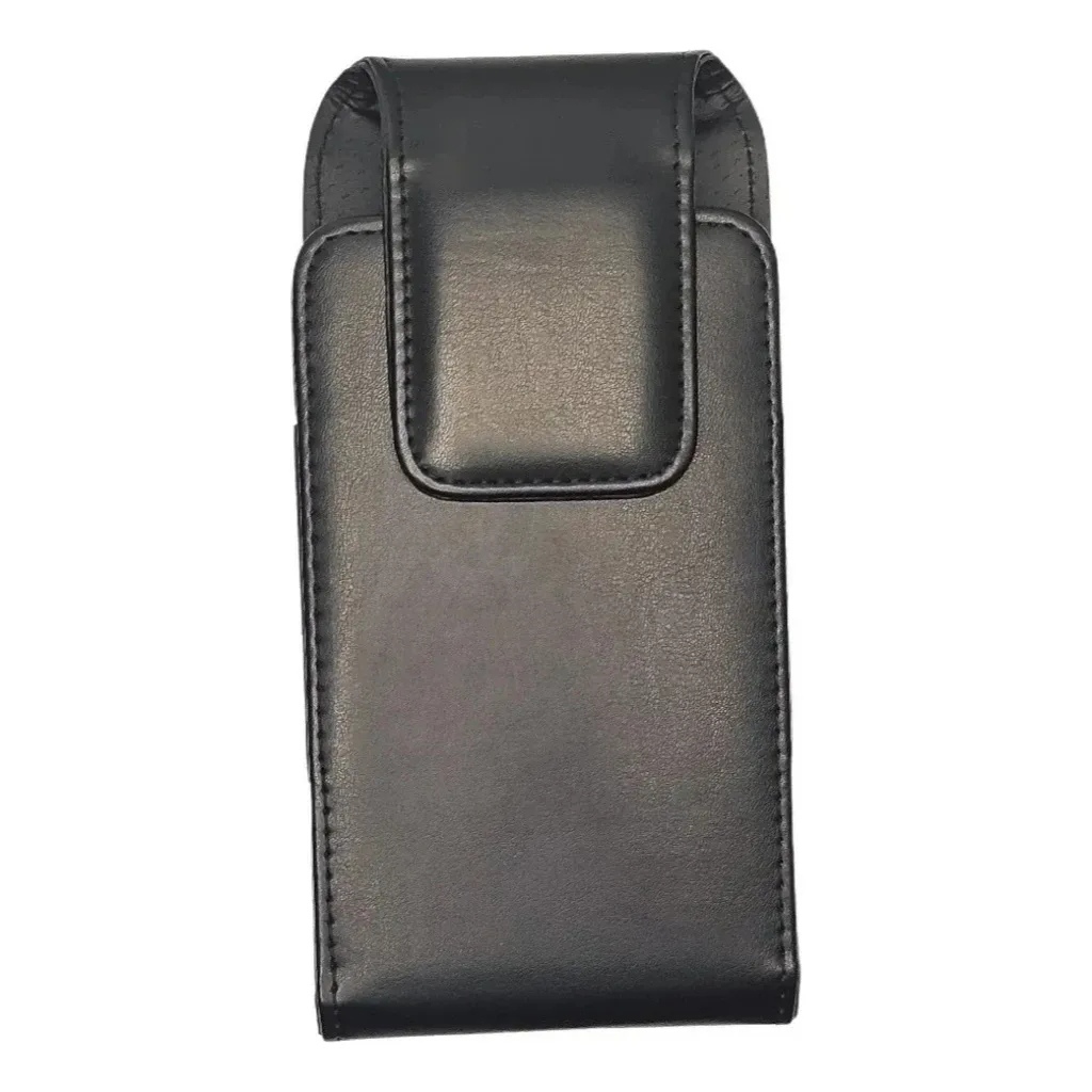 Kit com 2 Capa Porta Celular Couro Com Clip De Cinto Giratória 6.7