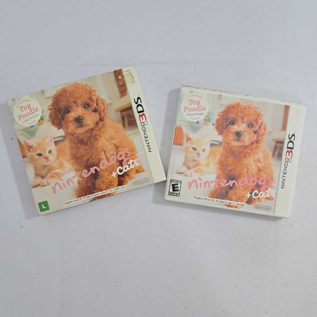 Capa Jogo Ntendog + Cats Nintendo 3DS
