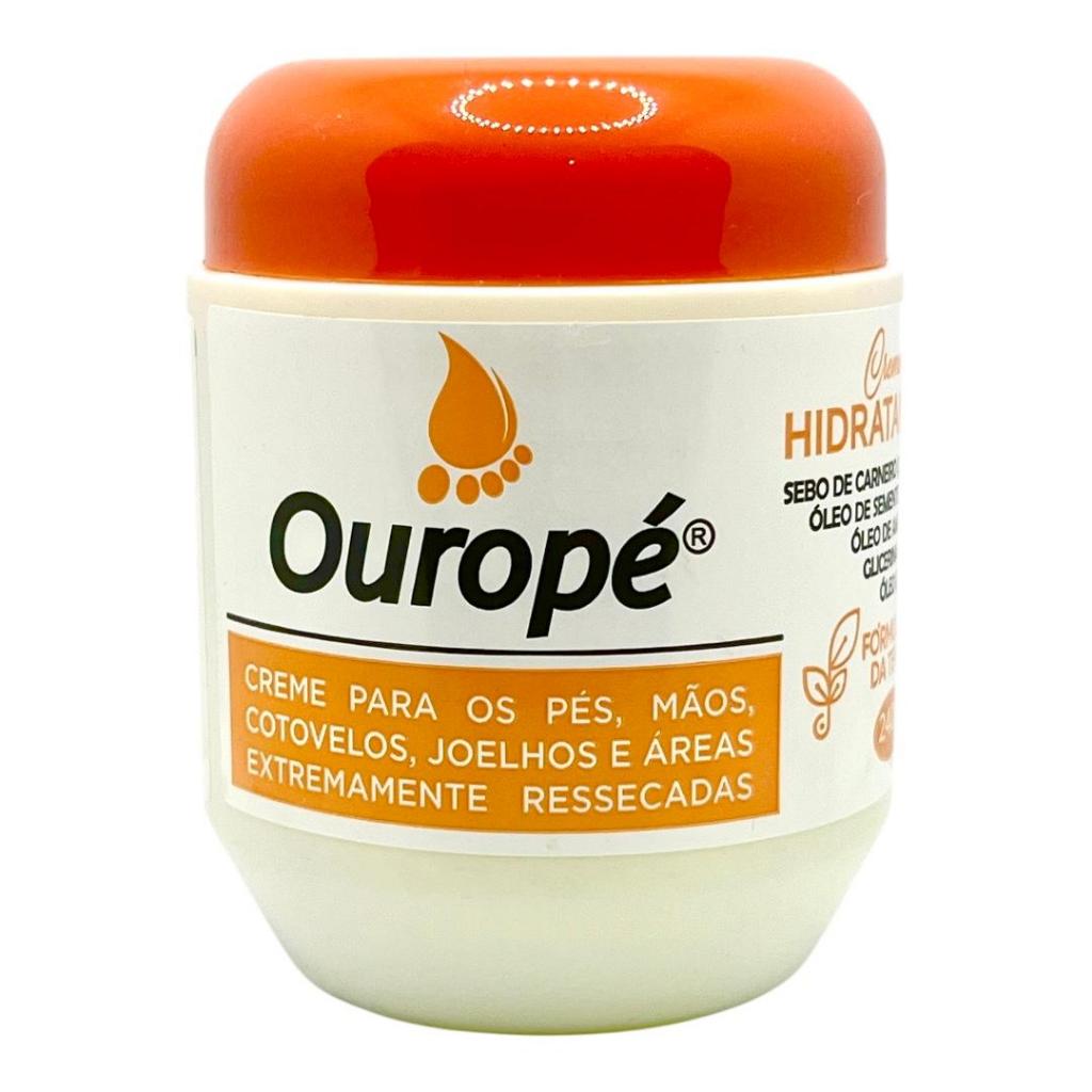 Creme Hidratante para fissuras e rachaduras dos pés Ouropé 240g em Oferta na Shopee