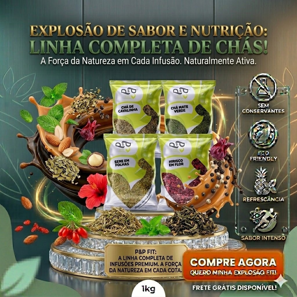 Kit Chá Detox 400g – Hibisco, Chá Verde, Cavalinha e Sene | Saúde e Bem-estar — R$ 18,97 em Shopee, 53% OFF