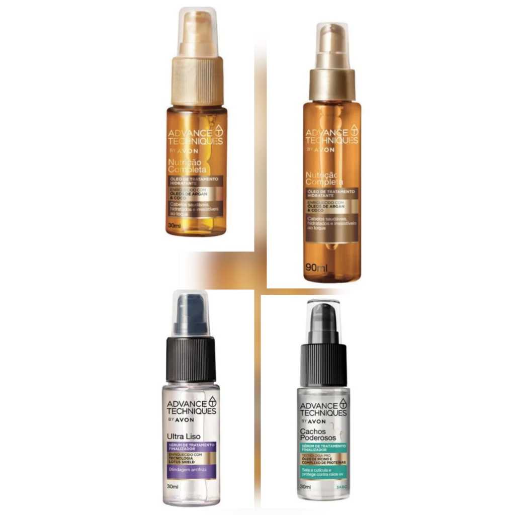 Óleo de Tratamento Cabelos Avon Nutrição Completa Advance Techniques- PRODUTO ORIGINAL 30ML OU 90ML