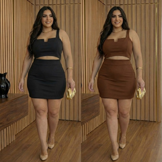 Vestido Feminino Suplex Power Modelador Zero Transparência em Oferta na Shopee