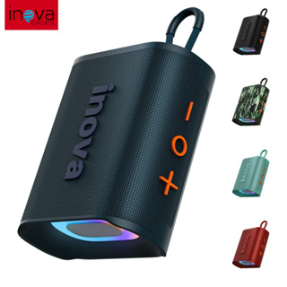 INOVA Caixa De Som Bluetooth Caixinha Som Portátil Potente Tws Com Rádio Rgb Inova Caixinha À Prova D'água Ipx67 em Oferta na Shopee
