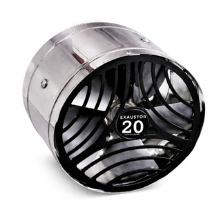 Exaustor 20cm Alta Vazão Motor Blindado C/ Reversão!