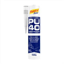 Cola Pu 40 Profissional Placa Revestimento Pvc 3d Branco ou Cinza - Mundial