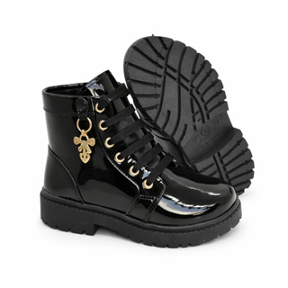 Bota Coturno Infantil Feminina Menina Blogueirinha em Oferta na Shopee