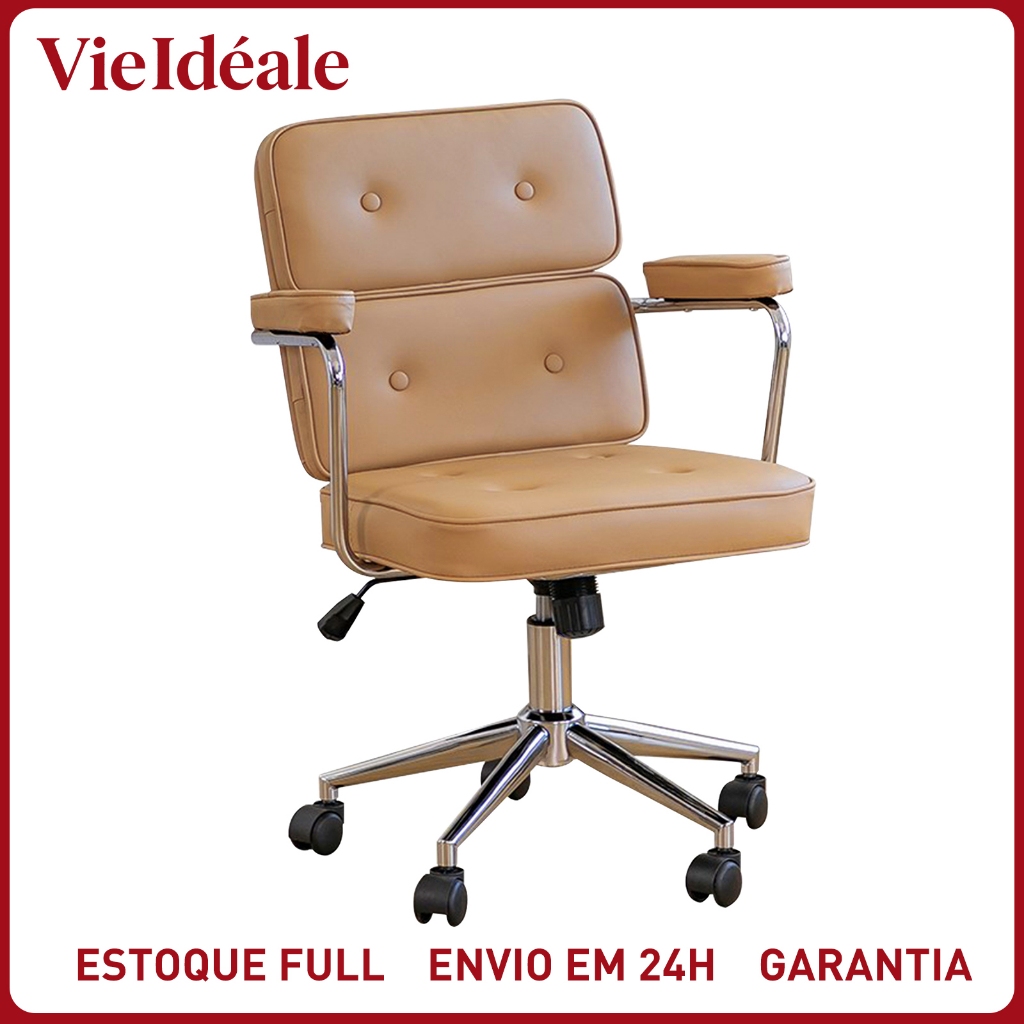 Cadeira De Escritório Giratória Super Luxuosa Para Diretor