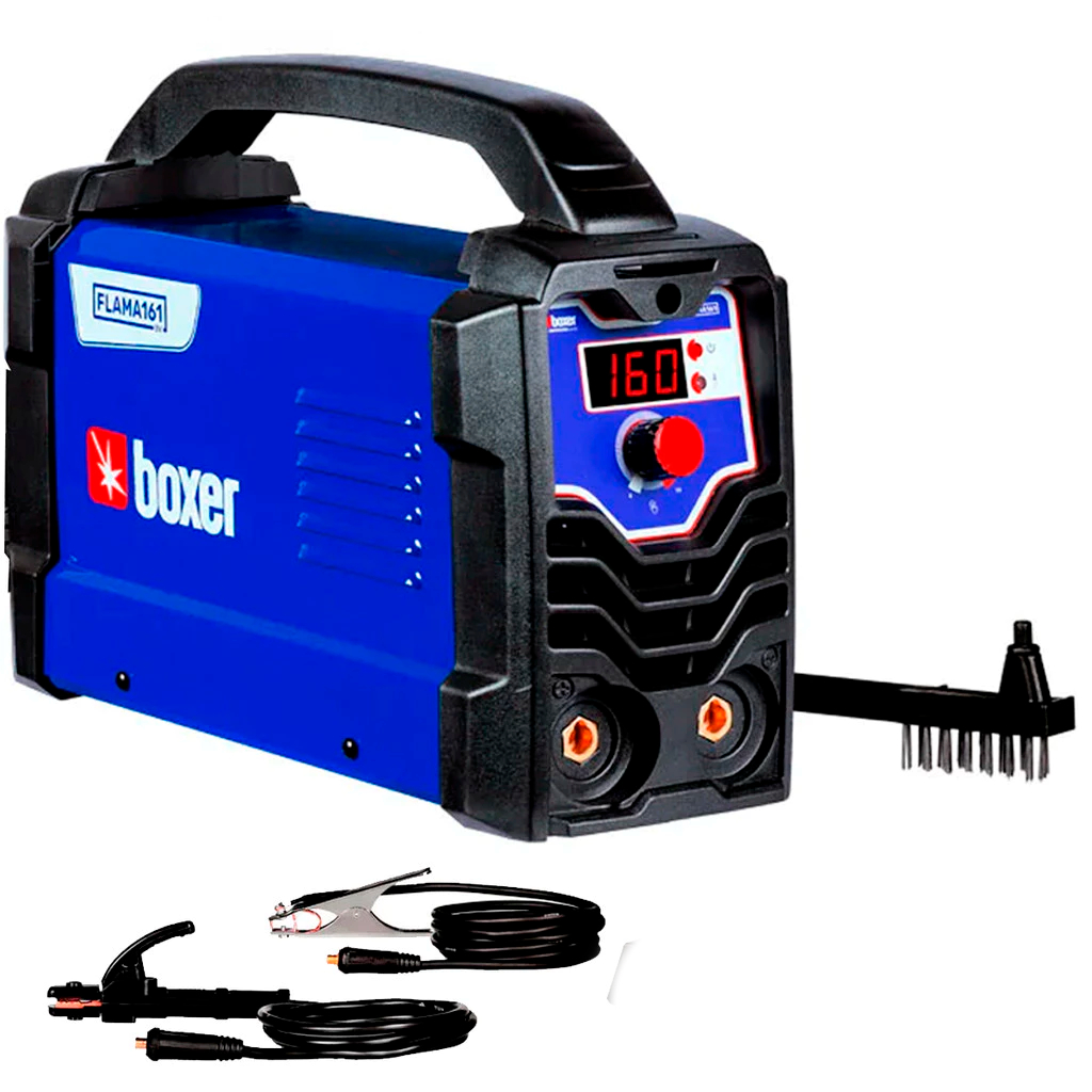 Máquina Inversora De Solda 160a Bivolt Flama 161 Boxer Cor Roxo 110v/220v Bivolt