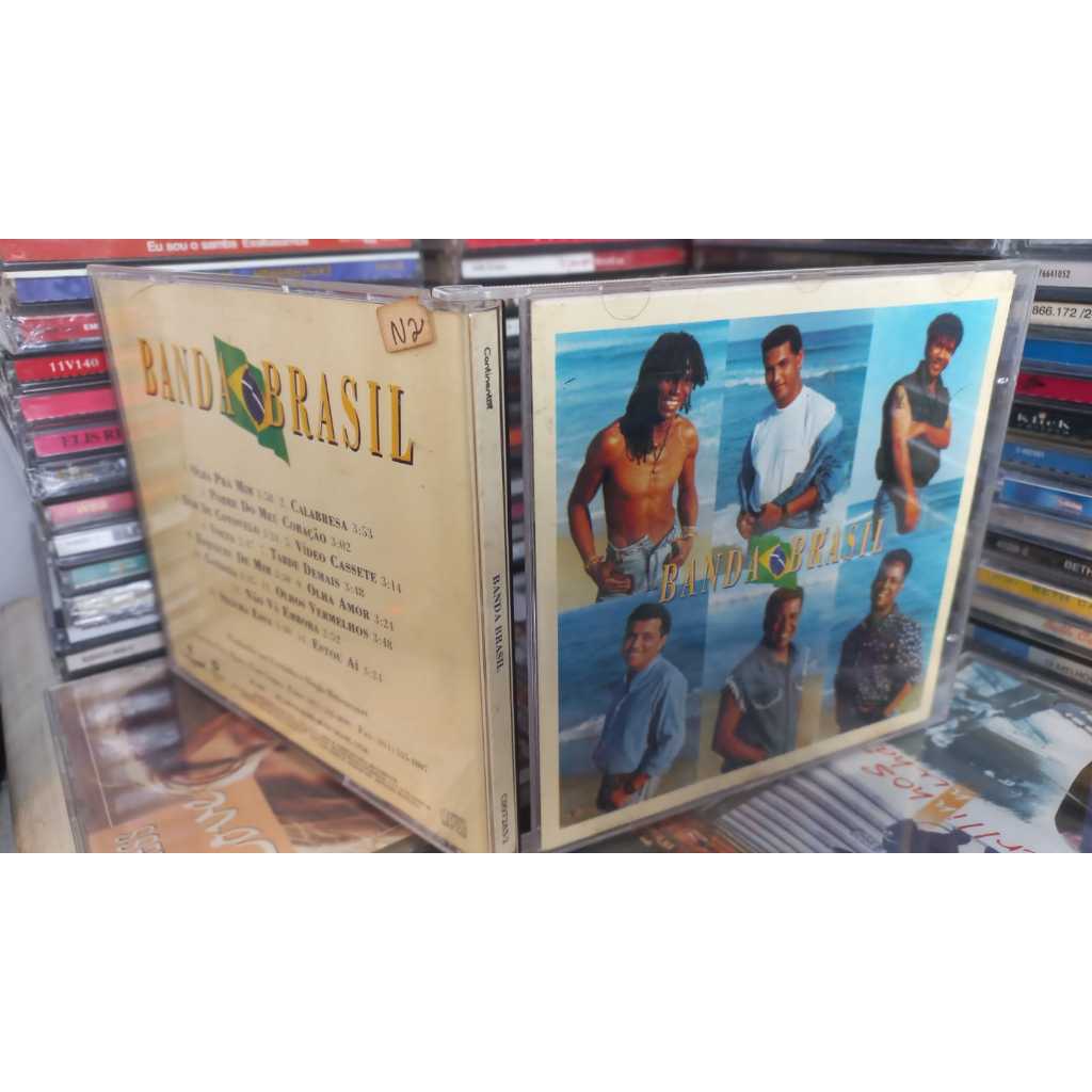CD Banda Brasil - Original Nacional Pagode - Continental - Olha pra mim excelente esatdo