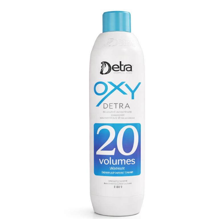 Água Oxigenada 20 Volumes 900ml creme Oxidante Profissional Oxy emulsão revelador Detra  cosmeticos
