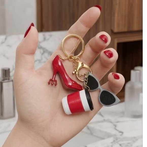 Chaveiro Sapato Alto Fashion “Devil Style”