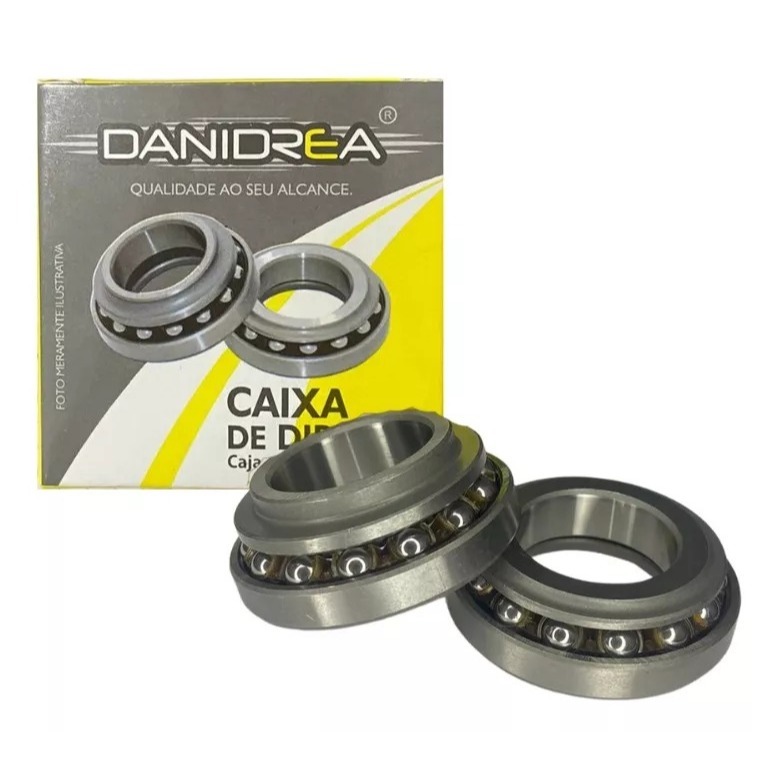 Caixa Direção Honda CG Titan 150 Fan 125 150 160 Esferas Danidrea