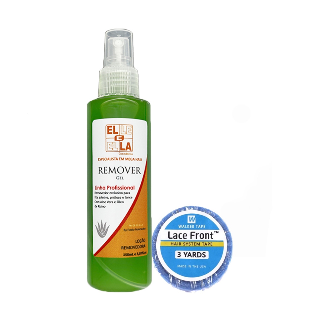 Removedor De Mega Hair Adesivado + Fita Adesiva