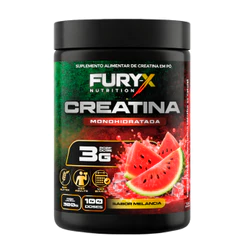 Creatina Monohidratada 300g Sabor Melancia - Fury-x Nutrition