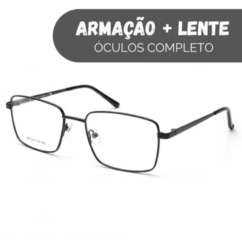 Óculos multifocais unissex com filtro de luz azul – visão de perto e de longe