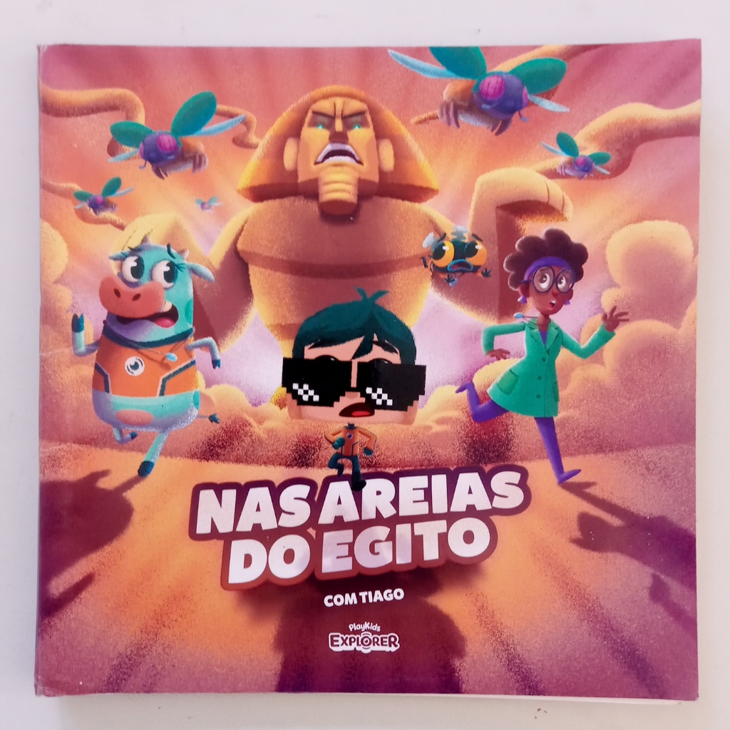 Livro Nas Areias Do Egito Com Tiago