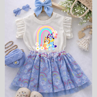 Conjunto Menina amigos Caretas  Verão  Diversão e Bons Ensinamentos Short azul blusa branca em Oferta na Shopee