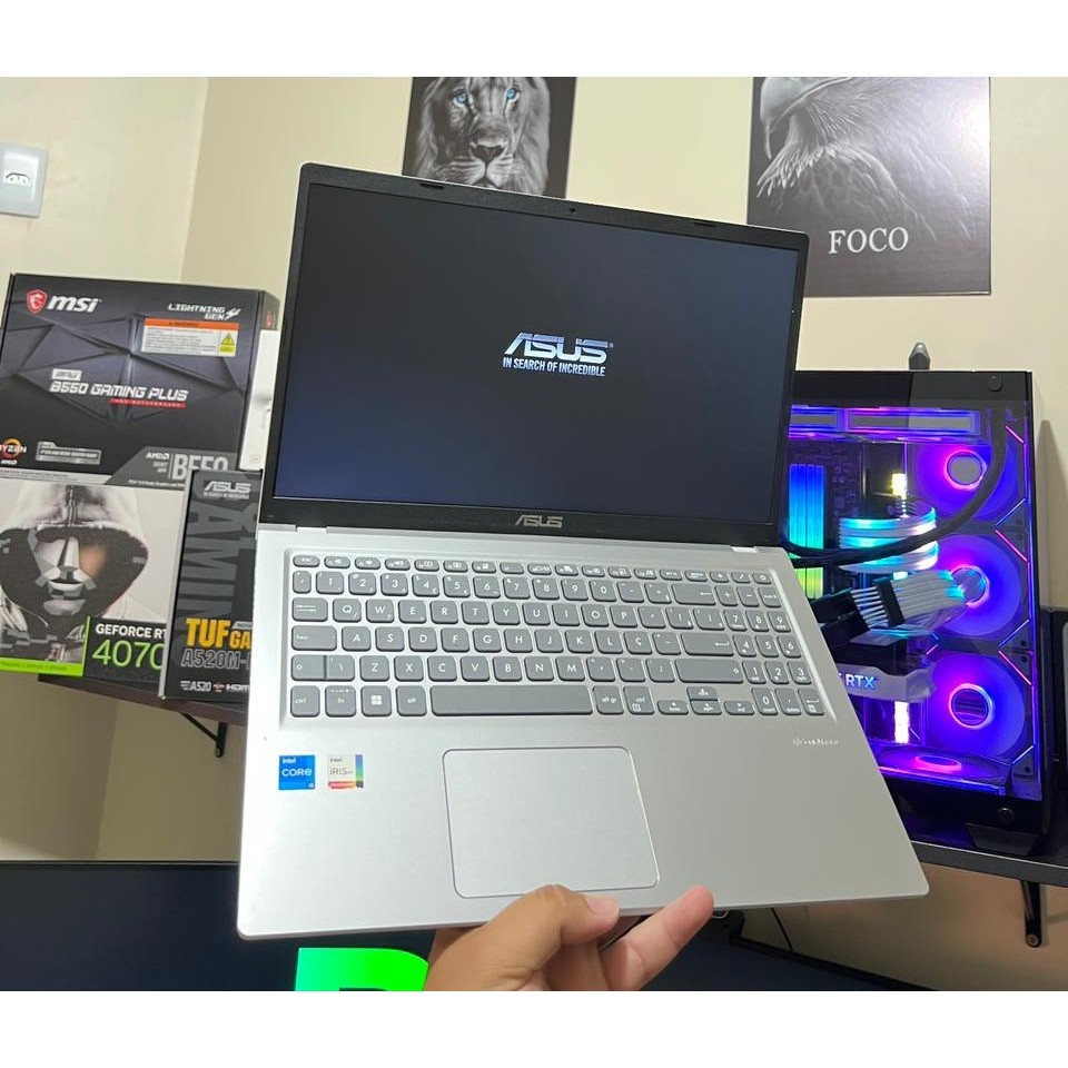 Notebook Asus Vivobook 15 Intel Core i5 11º 1135G7/ 8GB RAM/SSD 256GB/Tela 15.6