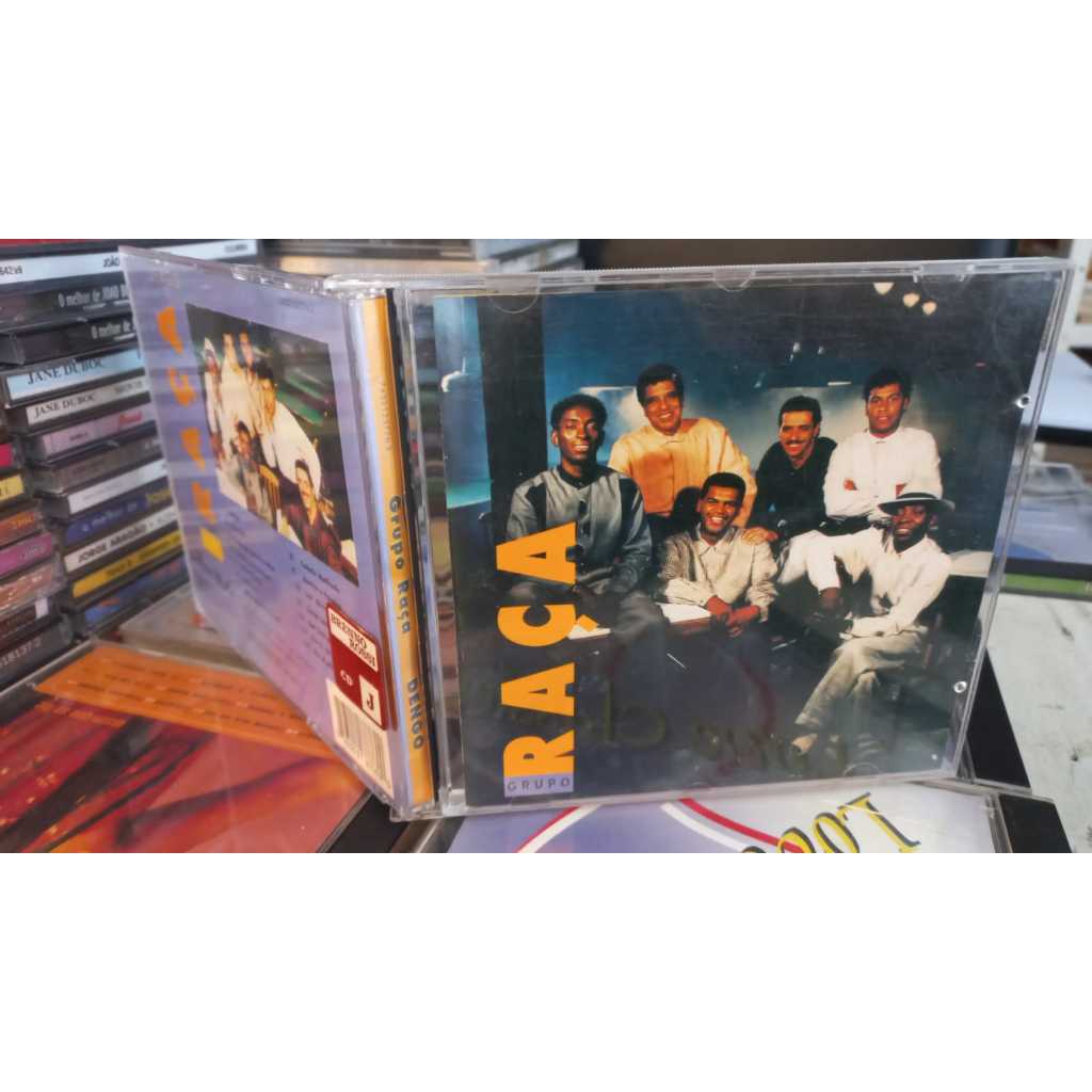 CD Físico Raça Dengo 1994 Samba e Pagode Clássico Brasileiro - Excelente