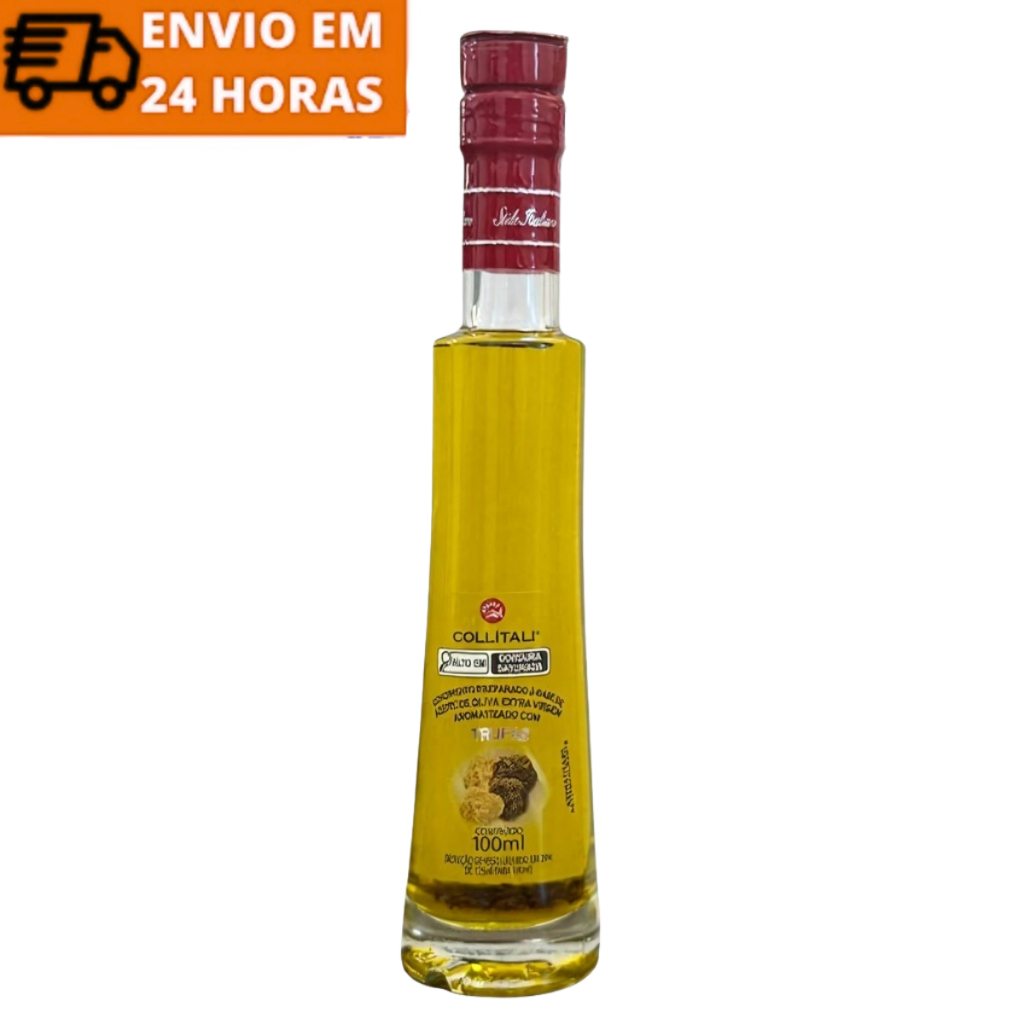 Azeite Italiano Collítali Trufa Negra e Trufa Branca 100ml em Oferta na Shopee