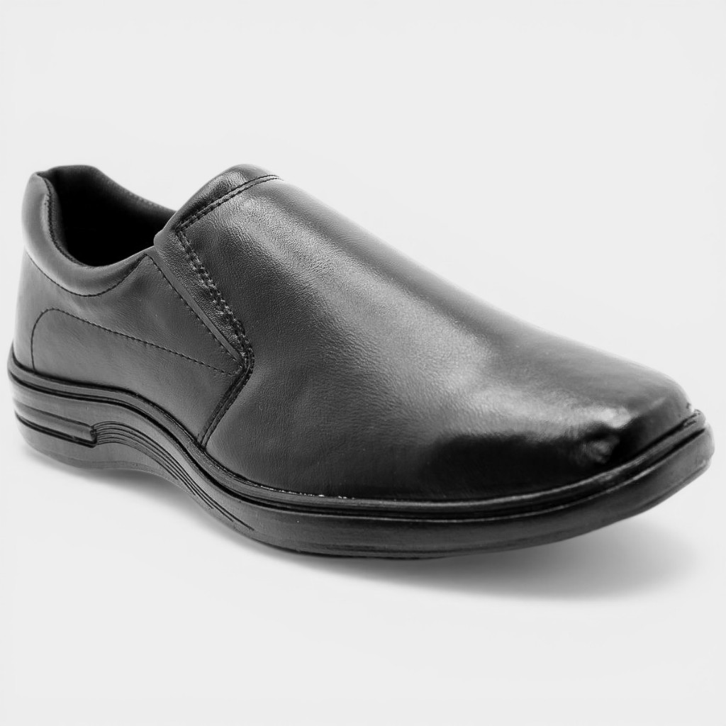 Sapato Social Casteliê Flex Confort Masculino - Preto em Oferta na Shopee