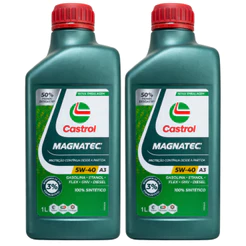 Kit 02 Óleo Motor 5w40 Castrol Magnatec Vw 502 505 A3/b4