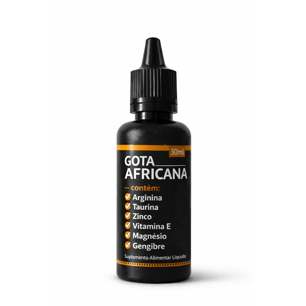 Arginina Taurina Zinco Magnésio Gotas 30ml Gota Africana 1 Unidade Sabor Menta em Oferta na Shopee