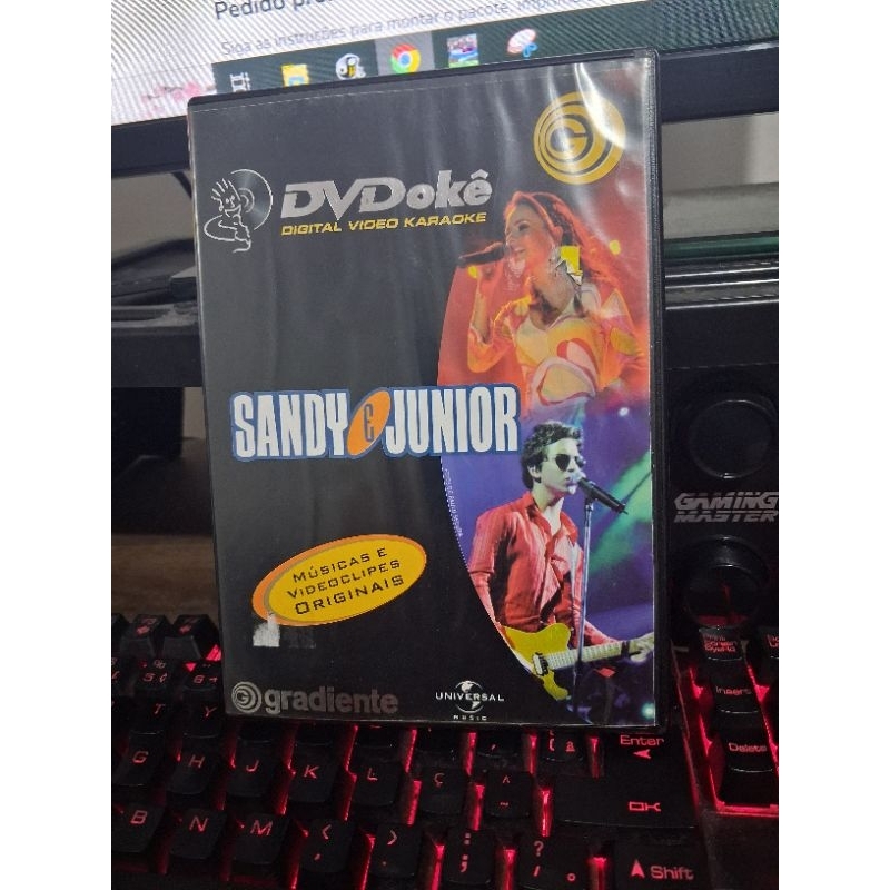 DVD Karaokê Sandy & Junior Gradiente Grandes Hits